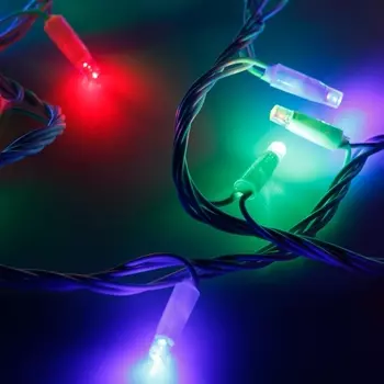 Светодиодная гирлянда ARD-STRING-CLASSIC-10000-WHITE-100LED-LIVE RGB (230V, 7W) (Ardecoled, IP65) 025823