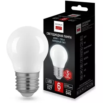 Светодиодная лампа E27 6W 4200K White От By ImperiumLoft Lf-254 243938-26