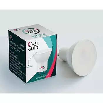 Светодиодная лампа Italline TP GU10/8W/3000K matt