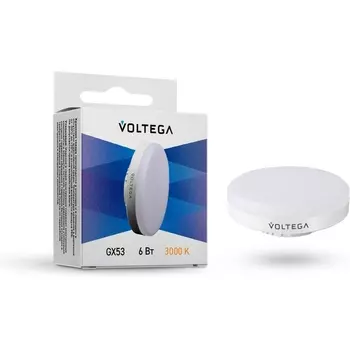 Светодиодная лампа Simple GX53 6W 3000K Voltega 7235