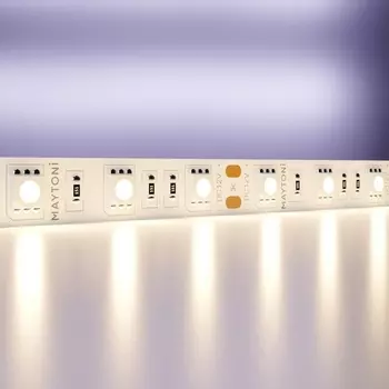 Светодиодная лента 5050 12В 14,4Вт/м 3000K 5м IP20 арт.10128 Maytoni Led strip 10128