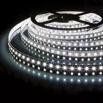 Светодиодная лента 12V 120Led 9,6W IP20 Elektrostandard 2835 холодный белый, 5м (5 шт.)