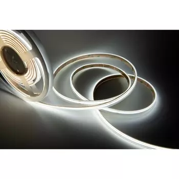 Светодиодная лента влагозащищенная SMD2110 480S-50-67, 9,6Вт/м, 950Лм/м, 5000К, 24V DC, IP67, 5м Fiberli 480S 12840101