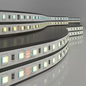 Светодиодная лента 24V 60Led 10W IP20 Elektrostandard 5050 MIX теплый белый/холодный белый, 5м (5 шт.)