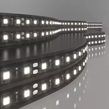 Светодиодная лента 24V 60Led 14,4W IP20 Elektrostandard Black 5050 дневной белый, Black, 5м (5 шт.)