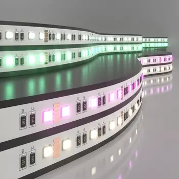 Светодиодная лента 24V 60Led 24W IP20 Elektrostandard RGBW 5050 MIX RGB/дневной белый, 5м (5 шт.)