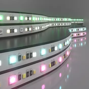 Светодиодная лента 5050+2835+2835 90Led 16W IP20 RGBWW Elektrostandard 24V MIX RGB/теплый белый/холодный белый, 5м (5 шт.)