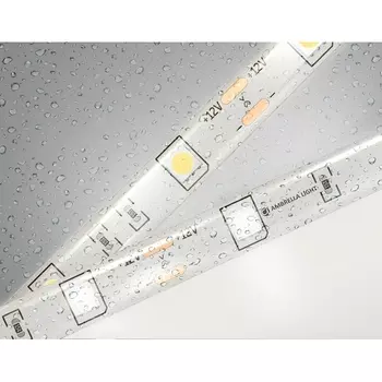 Светодиодная лента влагозащищенная Ambrella Illumination GS1902 5050 30Led 7.2W/m 12V IP65 4500K 5m