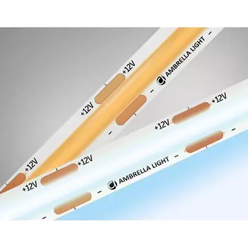 Светодиодная лента с пультом Ambrella Illumination GS2603 COB 320Led 10W/m 12V IP20 6500K 5m