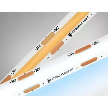Светодиодная лента Ambrella Illumination Led Strip 24V GS4653 COB 320Led /10W m/ 24V IP20 6500K 5m