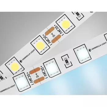 Светодиодная лента Ambrella Illumination Led Strip 24V GS4003 5050 60Led /14.4W m/ 24V IP20 6500K 5m