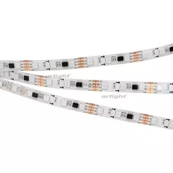 Светодиодная лента SPI-5000SE-RAM-5060-60 12V Cx3 RGB-Auto (10mm, 12W/m, IP65) (Закрытый, IP65) 028872 (Arlight)