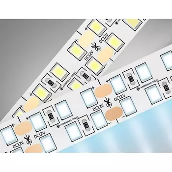 Светодиодная лента двухрядная Ambrella Illumination GS1703 2835 240Led 24W/m 12V IP20 6500K 5m