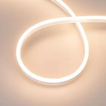 Светодиодная лента герметичная AURORA-PS-A120-12x6mm 24V Warm3000 (10 W/m, IP65, 2835, 5m) (Arlight, Силикон) 036675 (5 шт.)