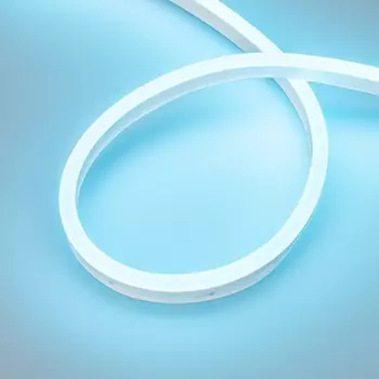 Светодиодная лента герметичная AURORA-PS-A120-16x8mm 24V Azure (10 W/m, IP65, 2835, 5m) (Arlight, Силикон) 036688 (5 шт.)