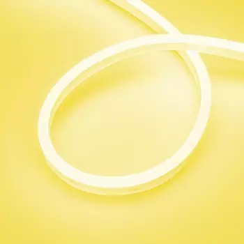 Светодиодная лента герметичная AURORA-PS-A120-16x8mm 24V Yellow (10 W/m, IP65, 2835, 5m) (Arlight, Силикон) 036694 (5 шт.)