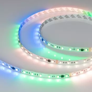 Светодиодная лента герметичная DMX-PS-B60-12mm 24V RGB-PX6 (14 W/m, IP67, 5060, 5m) (Arlight, бегущий огонь) 039182 (5 шт.)