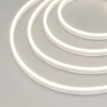 Светодиодная лента герметичная МУНLIGHT-SIDE-A120-06x12mm 24V Day4000 (9.6 W/m, IP65, 5m, wire x2) (Arlight, Силикон) 041034 (5 шт.)