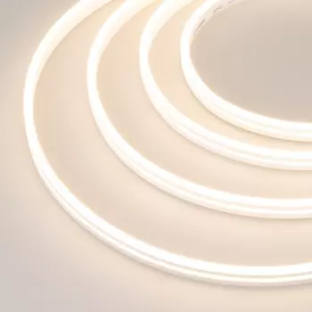 Светодиодная лента герметичная МУНLIGHT-SIDE-A168-4x10mm 24V Warm2300 (7.2 W/m, IP65, 5m, wire x2) (Arlight, Силикон) 040991 (5 шт.)