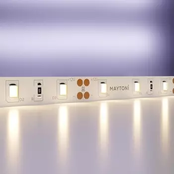 Светодиодная лента 12В 2835 7,2Вт/м 3000K 5м IP20 арт.20001 Maytoni Led strip 20001