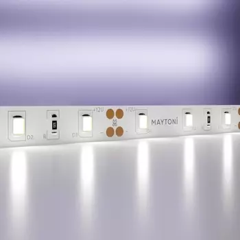 Светодиодная лента 12В 2835 7,2Вт/м 6000K 5м IP20 арт.20003 Maytoni Led strip 20003