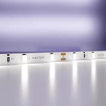 Светодиодная лента 12В 2835 4,8Вт/м 6000K 5м IP20 5мм арт.20009 Maytoni Led strip 20009