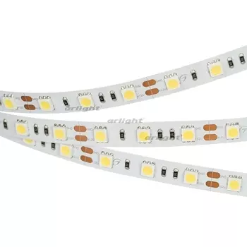 Светодиодная лента 2-5000 12V Warm3000 2x (5060, LED, LUX) (14.4 Вт/м, IP20) Arlight RT открытая 028583