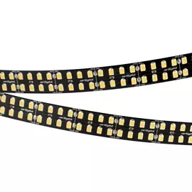 Светодиодная лента RT-5000-2835-320 24V Warm3000 (BLACK 15mm, 24W/m, IP20) Arlight RT открытая 032610