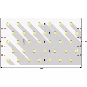 Светодиодная лента DesignLed Lux DSG2350-24-WW-33 (2 шт.)