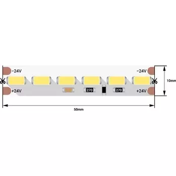 Светодиодная лента DesignLed Lux DSG7120-24-W-33 (5 шт.)