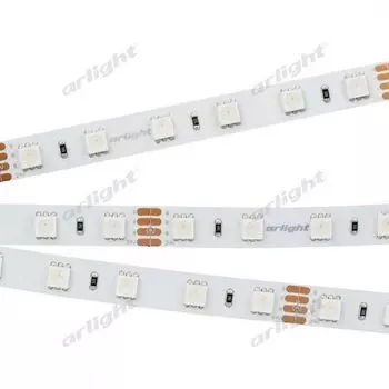 Светодиодная лента 2-5000 24V 2x (5060, LED, LUX) (14.4 Вт/м, IP20) Arlight RT открытая 010367