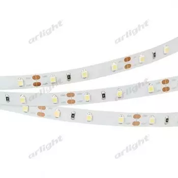 Светодиодная лента RT-A60-8mm 12V Warm2700 (4.8 W/m, IP20, 2835, 5m) Вт/м, IP20) 010597(2) Arlight RT открытая 010597