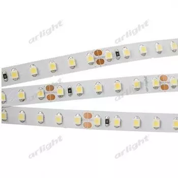 Светодиодная лента RT-A120-8mm 24V Warm2400 (9.6 W/m, IP20, 2835, 5m) (Открытый) 018090(2) Arlight RT открытая 018090