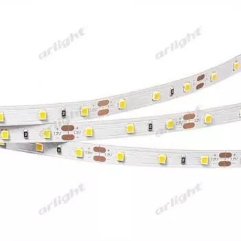 Светодиодная лента RT-A60-8mm 12V Warm2400 (7.2 W/m, IP20, 2835, 5m) Вт/м, IP20) 018108(2) Arlight RT открытая 018108