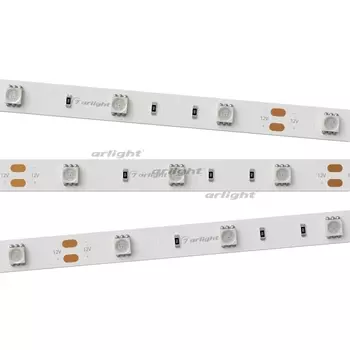 Светодиодная лента RT 2-5000 12V Red (5060, 150 LED, LUX) (7.2 Вт/м, IP20) 010599 (Arlight)
