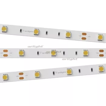 Светодиодная лента 2-5000 12V Day4000 (5060, LED, LUX) (7.2 Вт/м, IP20) Arlight RT открытая 011570