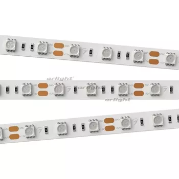 Светодиодная лента RT-B60-10mm 12V Yellow (14.4 W/m, IP20, 5060, 5m) (Открытый) 012342(2) Arlight RT открытая 012342