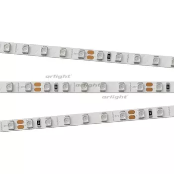 Светодиодная лента RT-A120-5mm 24V Yellow (9.6 W/m, IP20, 2835, 5m) (узкая) 015662(2) Arlight RT открытая 015662