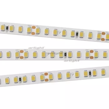 Светодиодная лента 2-5000 24V 8K 2x (2835, LED/m, LUX) (12 Вт/м, IP20) Arlight RT открытая 024533