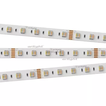 Светодиодная лента RT-B60-12mm 24V RGBW-MIX-5-in-1 (20 W/m, IP20, 5060, 5m) (Открытый) 026363(2) Arlight RT открытая 026363