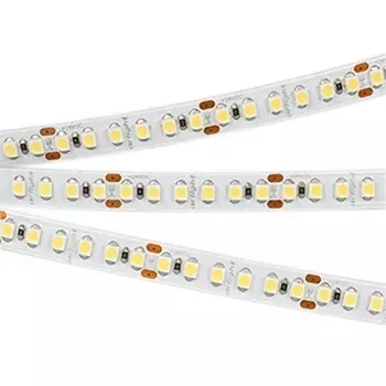 Светодиодная лента RT-A180-8mm 24V Warm3500 (14.4 W/m, IP20, 3528, 5m) (Arlight, Открытый) 040549 (5 шт.)