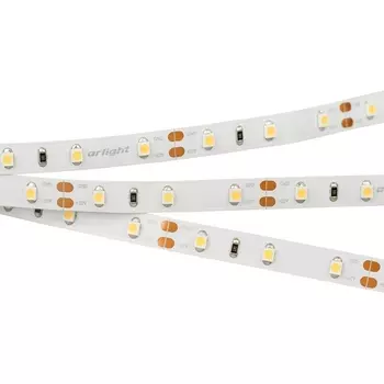 Светодиодная лента RT-A60-8mm 12V Warm2700 CRI98 (4.8 W/m, IP20, 2835, 5m) (Arlight, 4.8 Вт/м, IP20) 021420(2) (5 шт.)