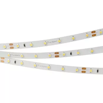 Светодиодная лента RT-A60-8mm 24V Warm3000 (4.8 W/m, IP20, 2835, 50m) (Arlight, 4.8 Вт/м, IP20) 024584(2) (50 шт.)