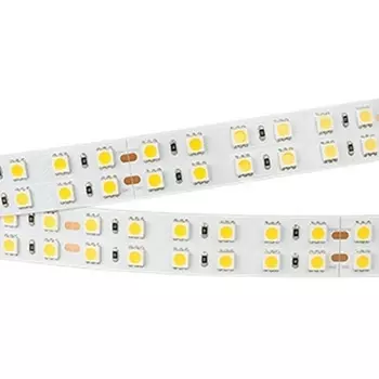 Светодиодная лента RT-B144-19mm 24V Warm3000 (34.4 W/m, IP20, 5060, 5m) (Arlight, 34.4 Вт/м, IP20) 025273(2) (5 шт.)