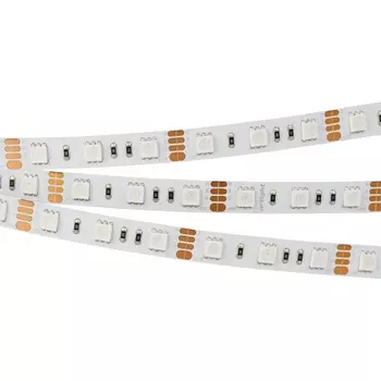 Светодиодная лента RT-B60-10mm 12V RGB (14.4 W/m, IP20, 5060, 5m) (Arlight, Открытый) 012340(2) (5 шт.)