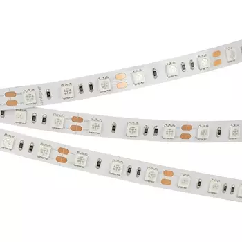 Светодиодная лента RT-B60-10mm 24V Red (14.4 W/m, IP20, 5060, 5m) (Arlight, Открытый) 008817(2) (5 шт.)