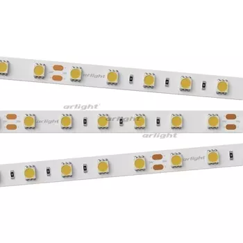 Светодиодная лента RTW 2-5000NC 24V White6000 2x (5060, 300 LED, LUX) (14.4 Вт/м, IP65) 014963 (Arlight)