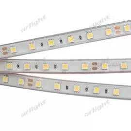 Светодиодная лента RTW 2-5000P 24V White6000 2x (5060, 300 LED, LUX) (14.4 Вт/м, IP66) 010357 (Arlight)