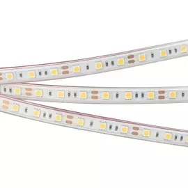 Светодиодная лента RTW 2-5000P 12V White6000 2x (5060, 300 LED, LUX) (14.4 Вт/м, IP66) 012388 (Arlight)