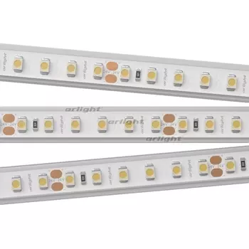 Светодиодная лента RTW 2-5000PGS 24V White 2x (3528, 600 LED, LUX) (9.6 Вт/м, IP67) 013520 (Arlight)